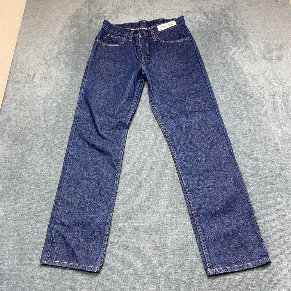 Bulwark Flame Resistant Heavyweight Excel Jeans Mens 30x30 Blue Denim Low Rise